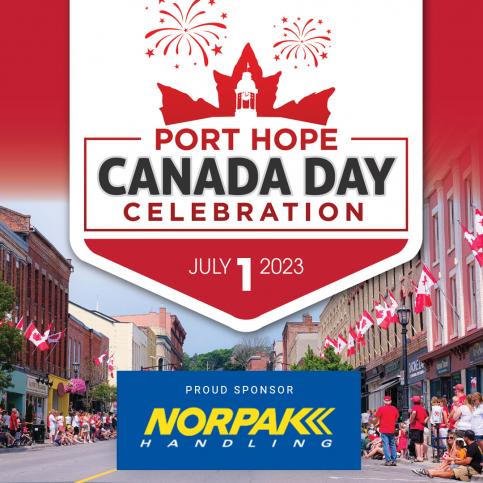Norpak Handling Is Proudly Sponsoring The Canada Day Festivities In Port Hope