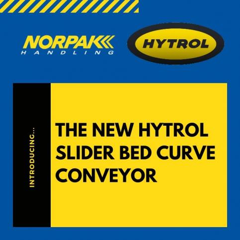 Introducing the new Hytrol Slider Bed Curve Conveyor!