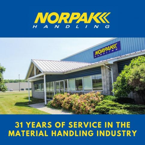 Norpak Handling: 31 Years of Service in the Material Handling Industry