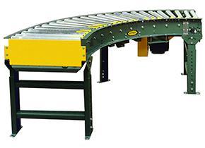 V-Belt Driven Curve Light Duty Accumulating Conveyor - 138-LRC