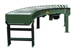 V-Belt Driven Curve Medium Duty Accumulating Conveyor - 190-LRC