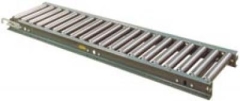 Conveyor bed, end view